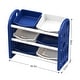 preview thumbnail 21 of 40, Kids Toy Storage Organizer with 6 Bins, Multi-functional Organizer