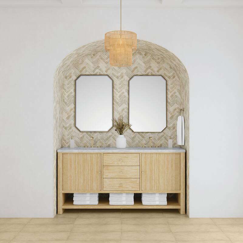 James Martin Vanities D404-V72-FVSL Marigot 72" Free Standing Double