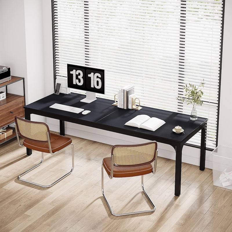 78.7" Extra Long Computer Desk/Table, Work Desk, Double Workstation Desk for Home Office