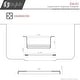 preview thumbnail 6 of 5, STYLISH Square Garbage Disposal Adapter - Stainless Steel - N/A
