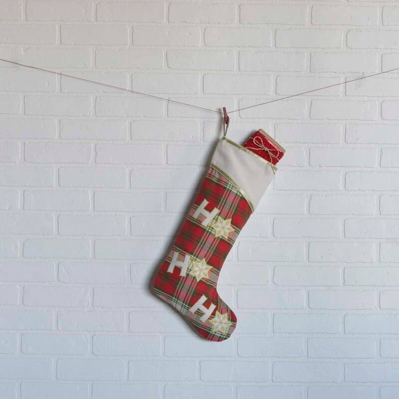 HO HO Holiday Stocking