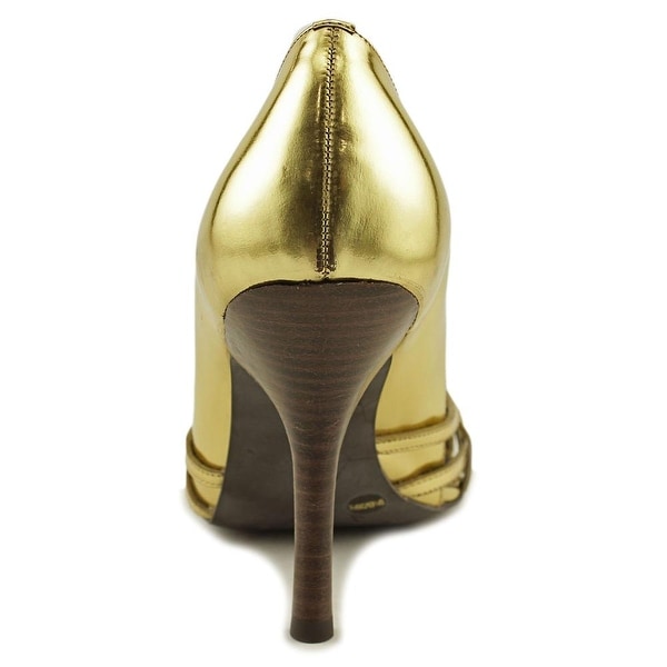 bcbg gold shoes