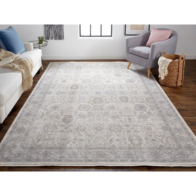 Grand Bazaar Gilford Machine Made Oriental Transitional Area Rug
