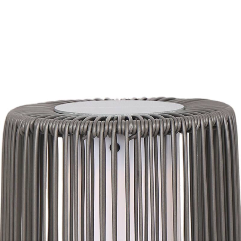 2 Pack Outdoor Patio Rattan Solar Light