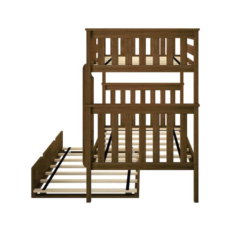 Max and Lily Twin over Twin Bunk Bed with Trundle