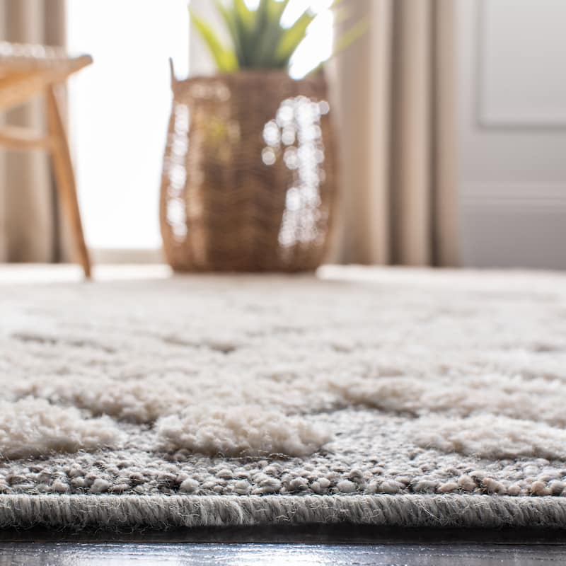 Martha Stewart by SAFAVIEH Lucia Shag Jacomine Rug
