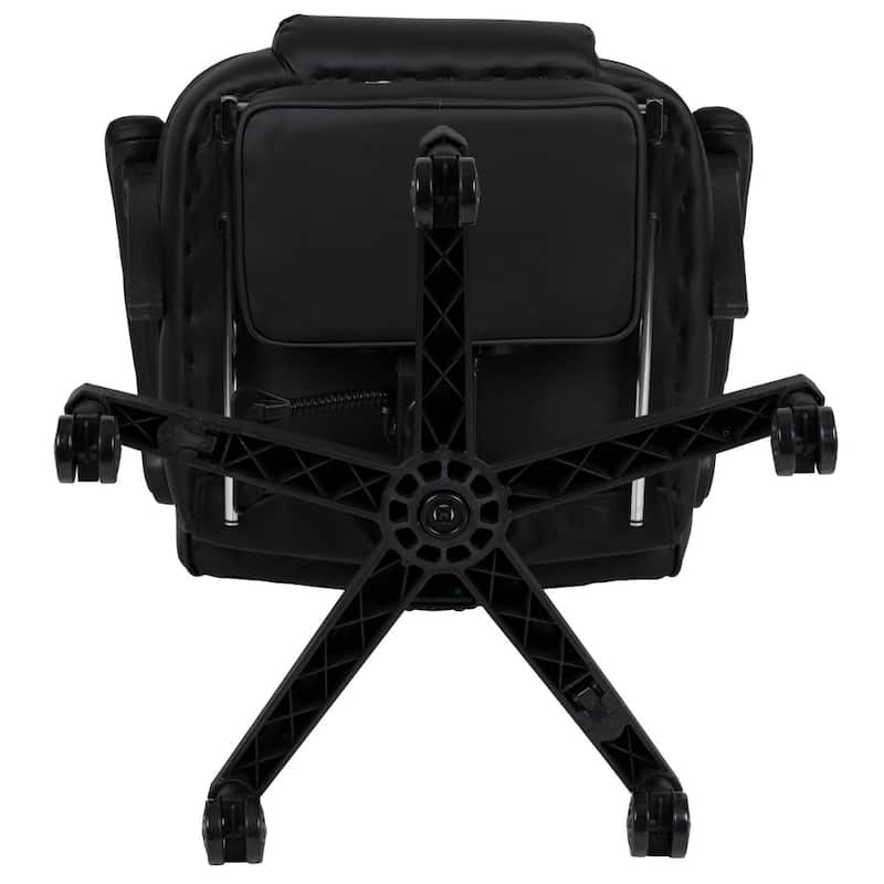 Ergonomic Gaming Chair -Recline Back/Arms, Footrest, Massaging Lumbar