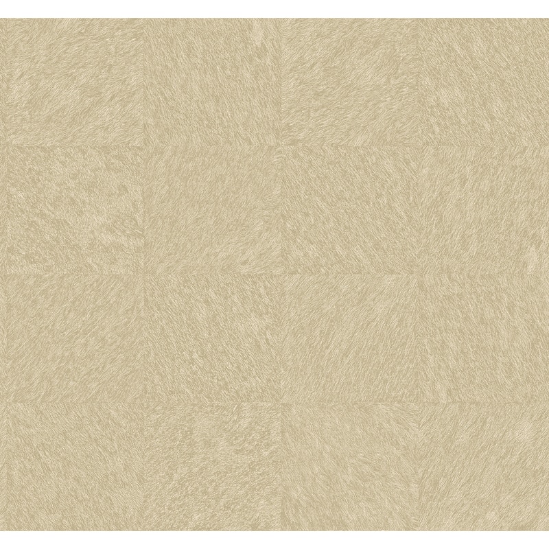 Glam Murfreesboro Light Brown Animal Hide Wallpaper