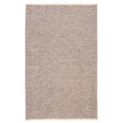Boho Grey Kilim 4'11" x 7'10" - 4'11 x 7'10