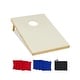 preview thumbnail 1 of 2, Portable Natural Pinewood Cornhole Board Set with 8 Sandbags and Carry Bag, Tailgate or Regulation Size Options