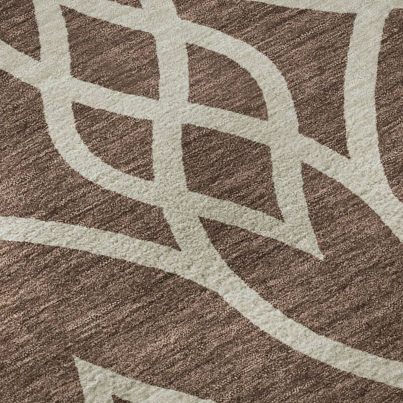 Premium Washable Super Soft Transitional Scroll Mayfield Rug