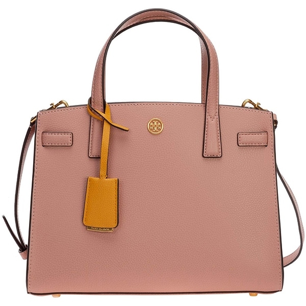 Tory Burch Walker Small Satchel Pink Moon One Size. Opens flyout.