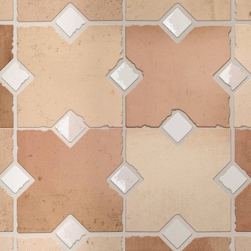 Merola Tile Ruanes Cotto 15-3/4" x 23-5/8" Porcelain Floor and Wall Tile - Pallet (20 Tiles)
