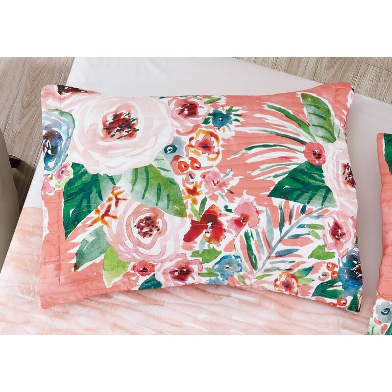 BARBARIAN by Barbra Ignatiev Fashion Floral Quilt Set