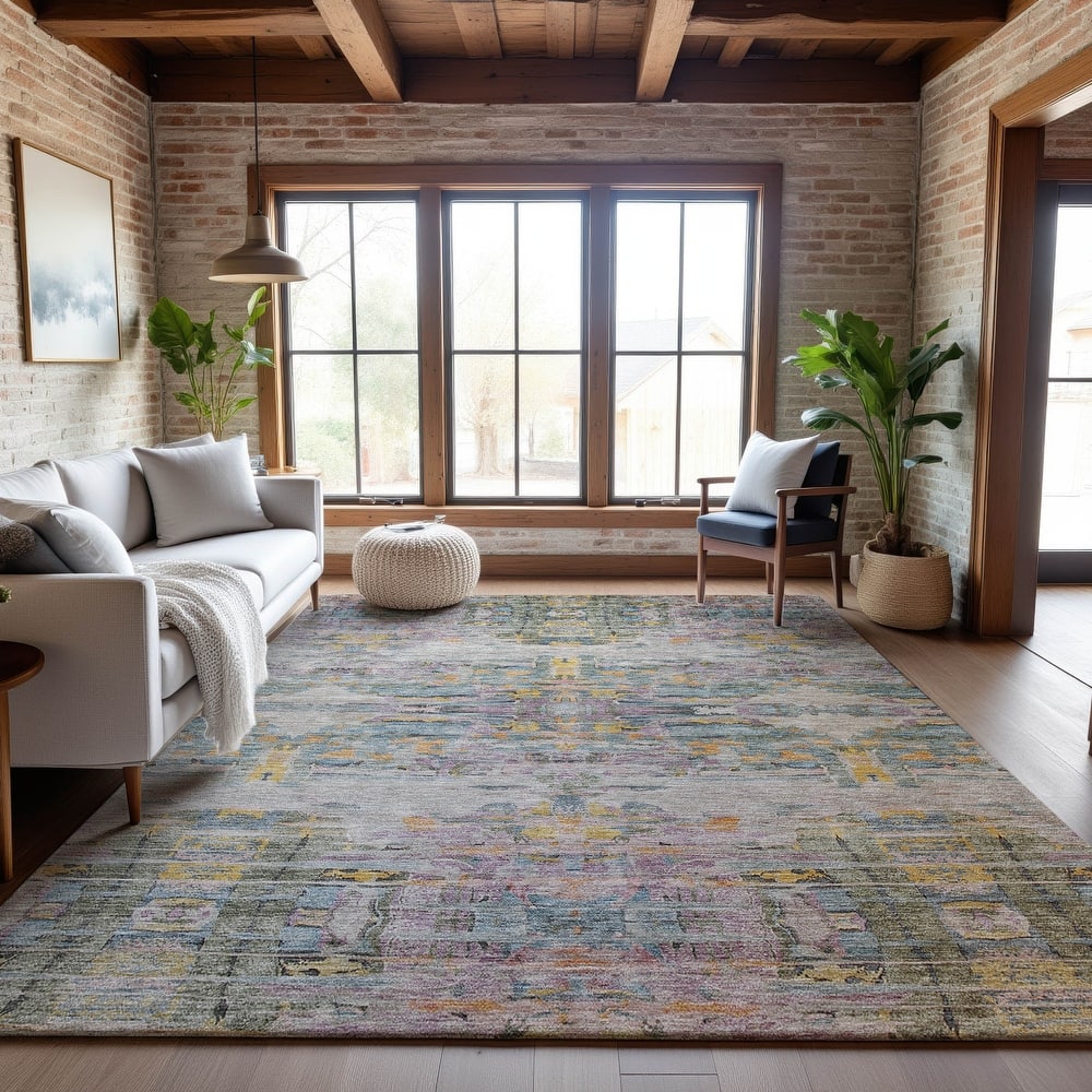 Premium Washable Super Soft Modern Glam Mayfield Rug