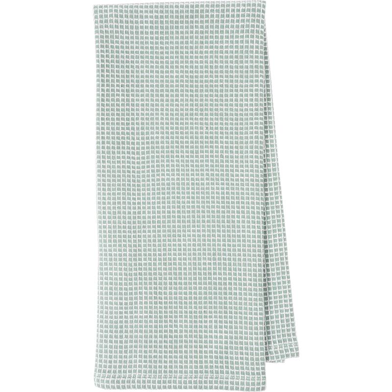 KAF Home Set of 4 Centerband and Waffle Kitchen Towels, 18"x28"