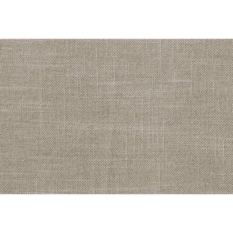 Living Room Accent Ottoman Wood Frame Gray Weathered Finish Textured Fabric Upholstery Foam Seat Cushion