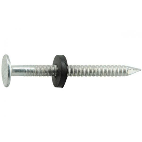 Shop Hillman 461610 Hot Dipped Galvanized Roofing Nails With Washer 1 5 1 Lb Overstock 27647364