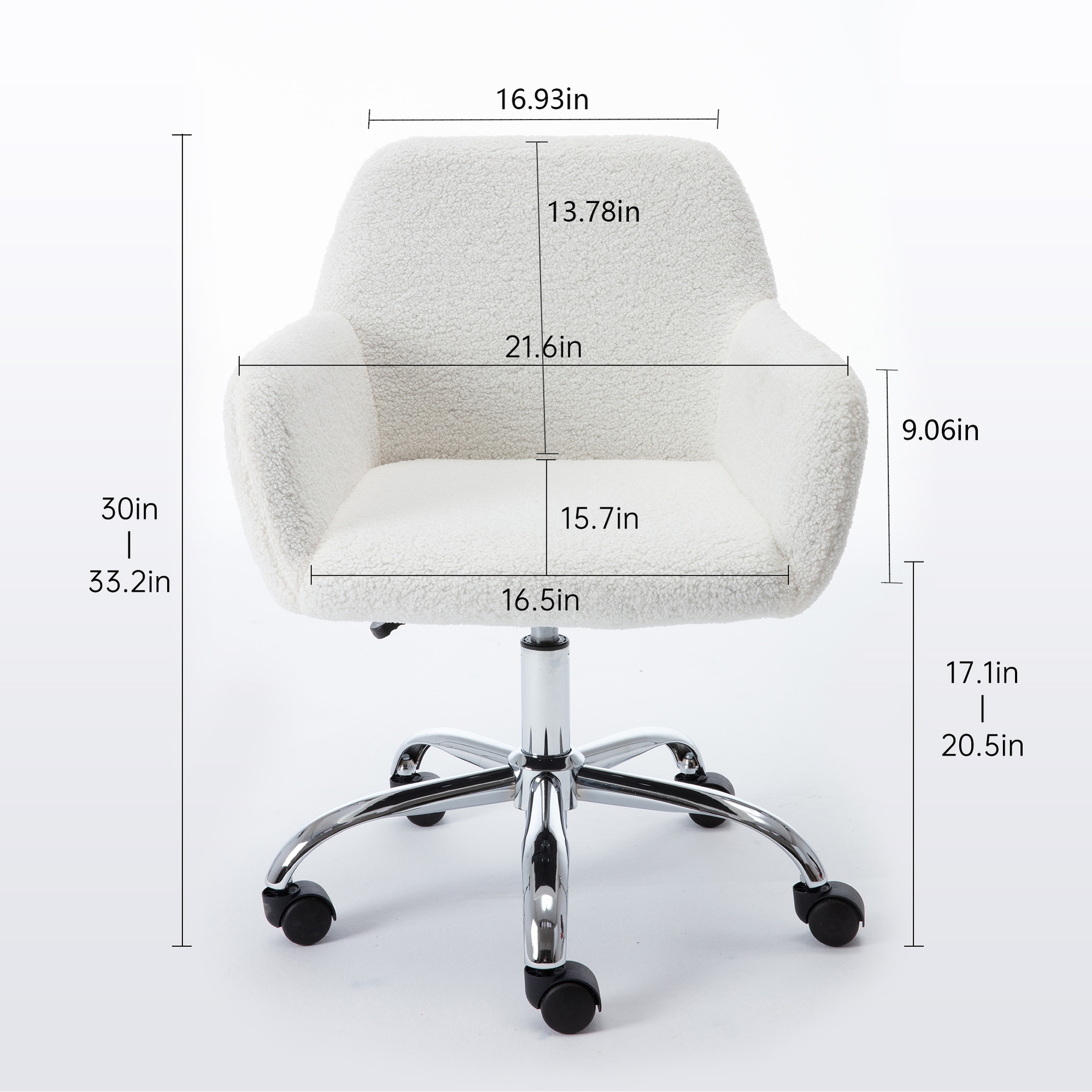 Fuzzy office deals chairs