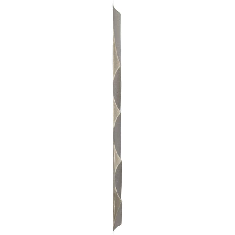 19 5/8"W x 19 5/8"H Modern Wave EnduraWall Decorative 3D Wall Panel