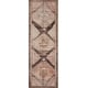 preview thumbnail 5 of 5, Alexander home Sophia Vintage Moroccan Area Rug 2' 6" x 12' - graphite / blush - Runner/Rectangle