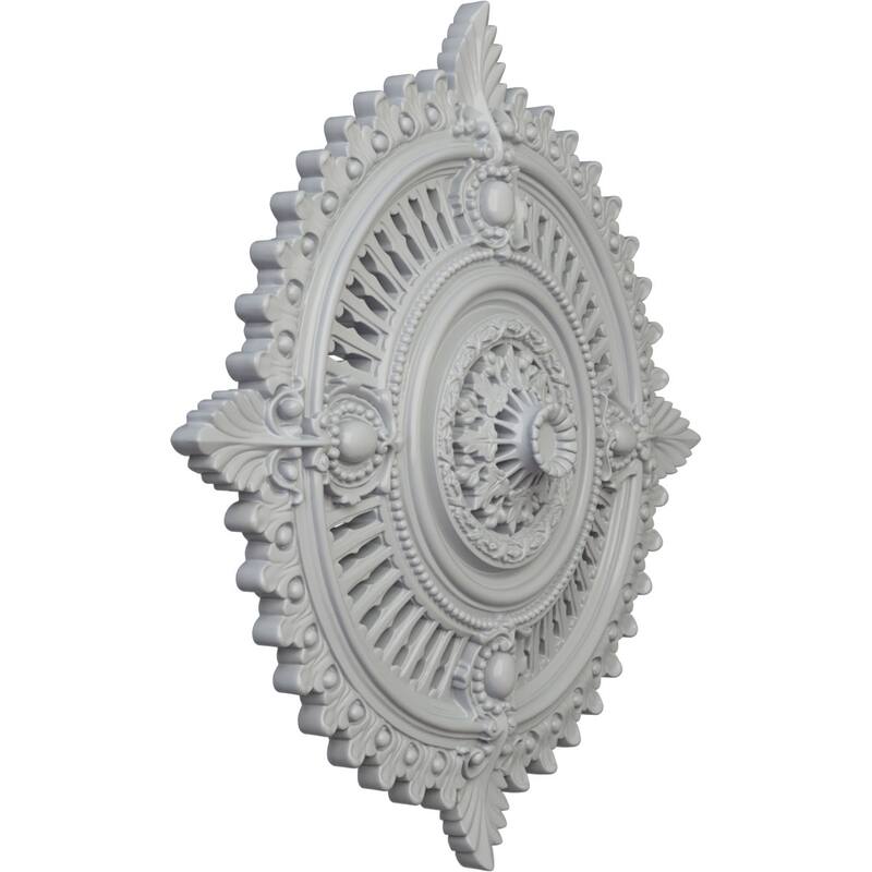 29 1/8"OD x 1 1/4"ID x 4"P Haylynn Ceiling Medallion
