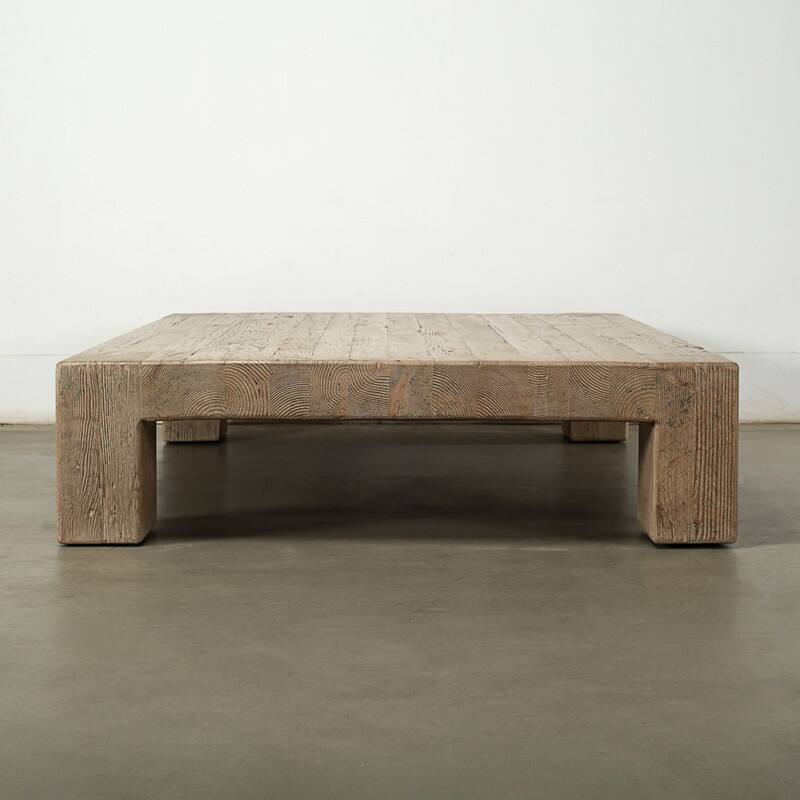 Ravello Extra Large Coffee Table 81Wx56Dx17H Weathered Gray