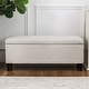 preview thumbnail 39 of 48, Adeco Storage Ottoman 41" Tufted Bench for Living Room Bedroom