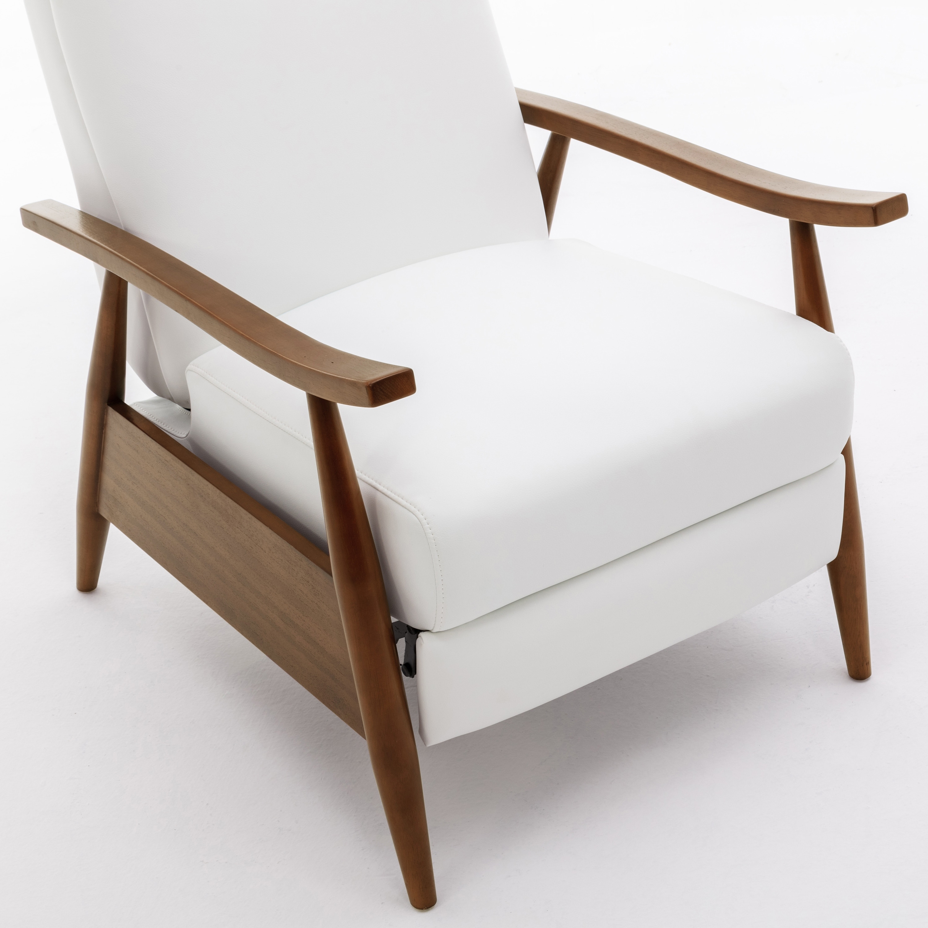 Sienna wood arm push back recliner by greyson living clearance