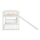 preview thumbnail 20 of 22, Twin Size Loft Bed With Slide and Ladder,Solid Construction for Home