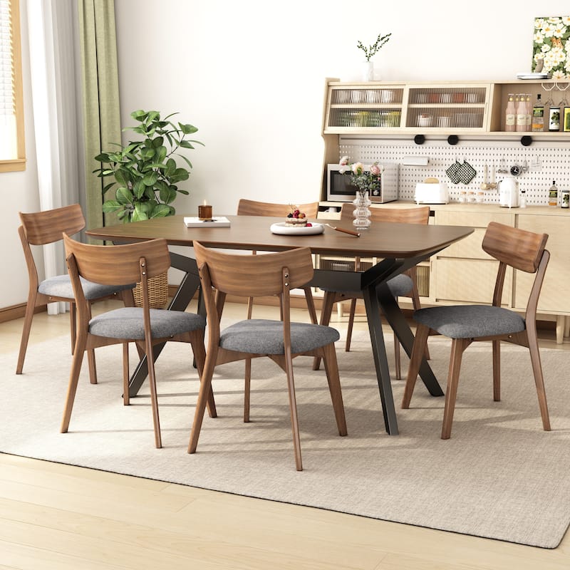 Christopher Knight Home - Bergerac Wood Modern Dining Set