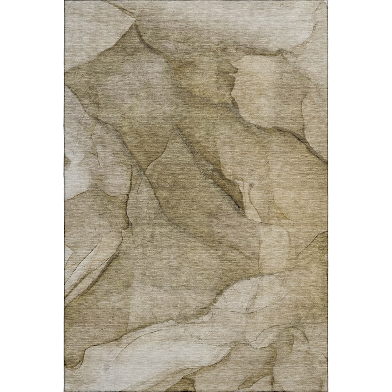 Premium Washable Super Soft Abstract Waves Mayfield Rug