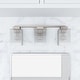 Modern Brushed Nickel 3-Light Up and Down Bathroom Vanity Light - Bed ...