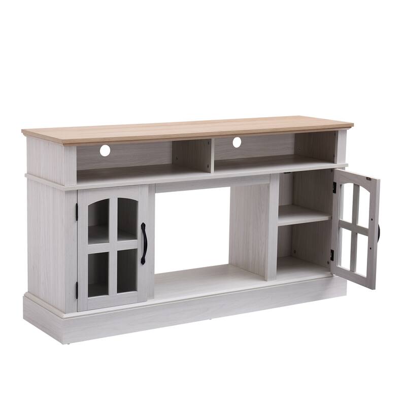 Fireplace TV Stand, Entertainment Center for TVs up to 70 Inch