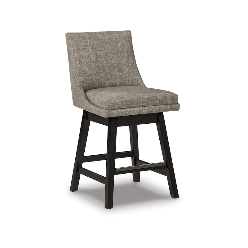 Signature Design by Ashley Tallenger Upholstered Swivel Stool (Set of 2)