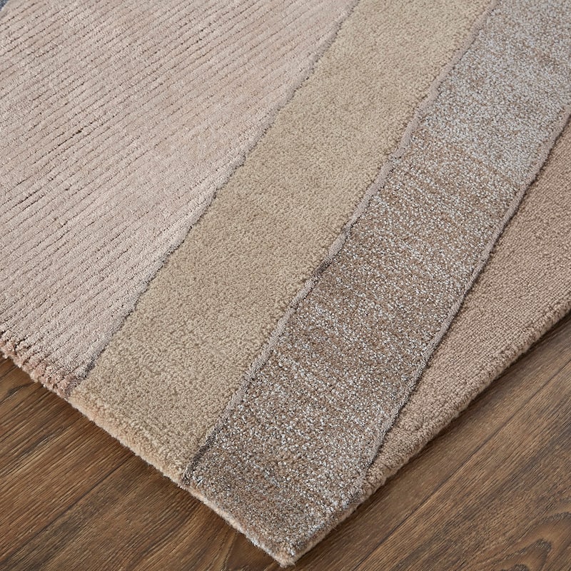 Grand Bazaar Cutlor Hand Tufted Geometric Modern Area Rug