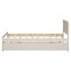 preview thumbnail 8 of 10, Modern Twin Size Platform Bed Frame with Trundle for Space-Saving and Easy Assembly
