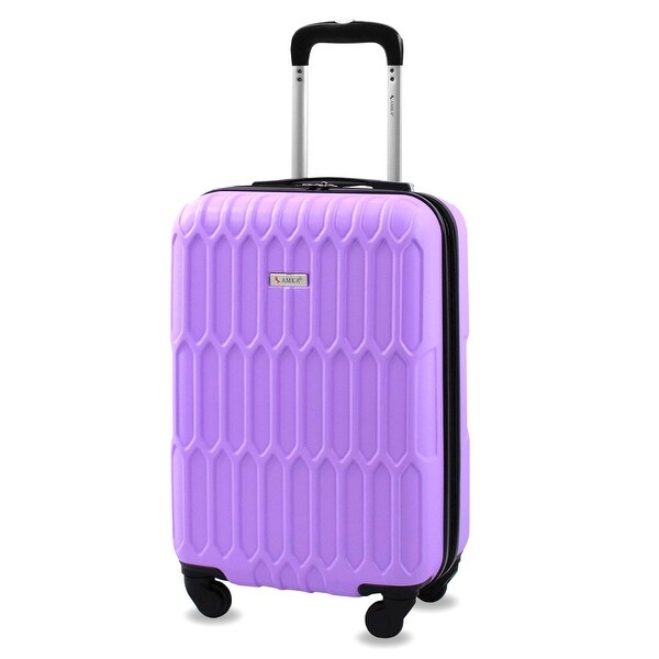 AMKA Honeycomb 22 in. Carry-On Expandable Spinner Suitcase. Opens flyout.