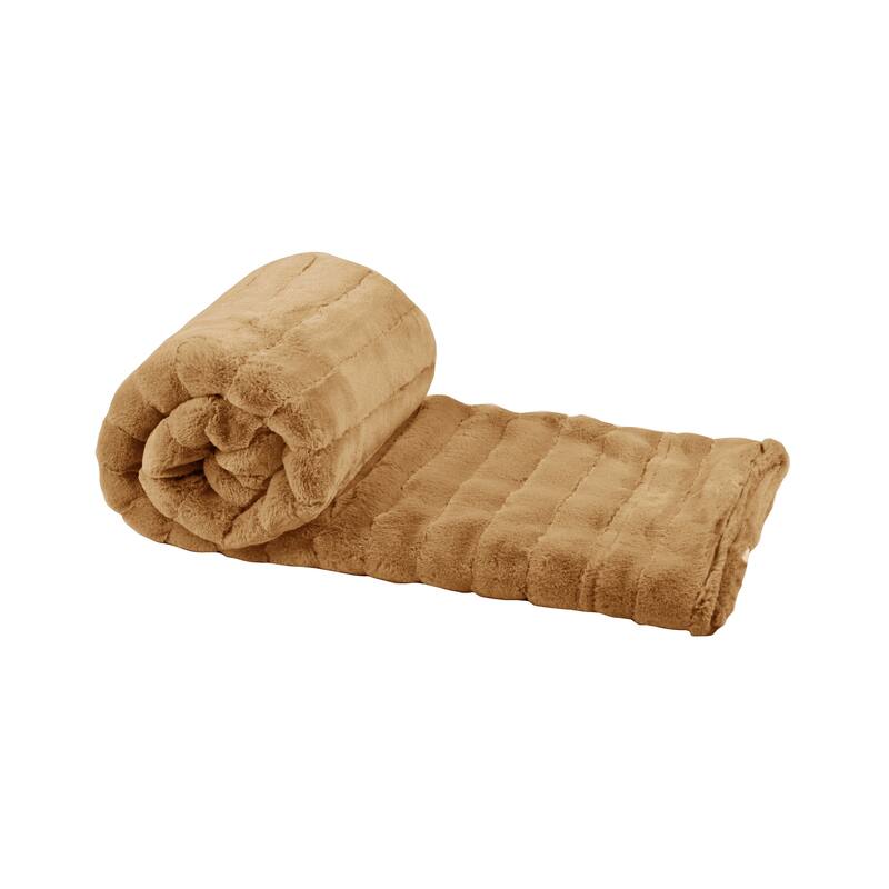 Supermink Decorative Fauxfur Throw 50'' x 60''