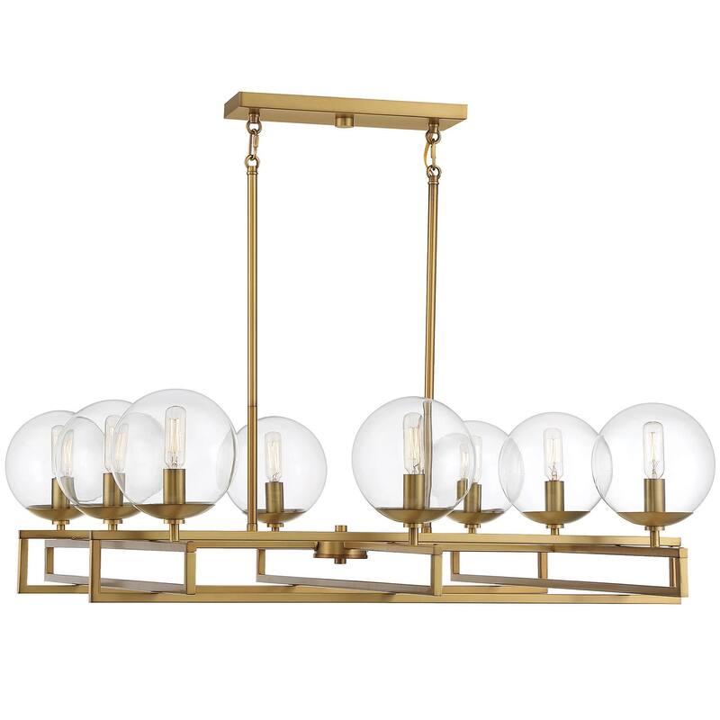 Savoy House 1-1861-8 Crosby 8 Light 30" Wide Abstract Chandelier