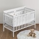 preview thumbnail 2 of 4, Farm Animals Boy Girl Sweet Jojo Designs+ BreathableBaby Breathable Mesh Crib Liner Neutral Watercolor Farmhouse