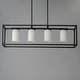 preview thumbnail 6 of 6, Maxim 10288 Lateral 4 Light 36" Wide Pillar Candle Linear Pendant