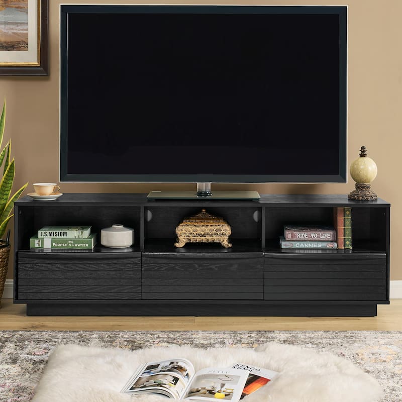 63" Mid-Century Modern TV Stand for TVs up to 75"