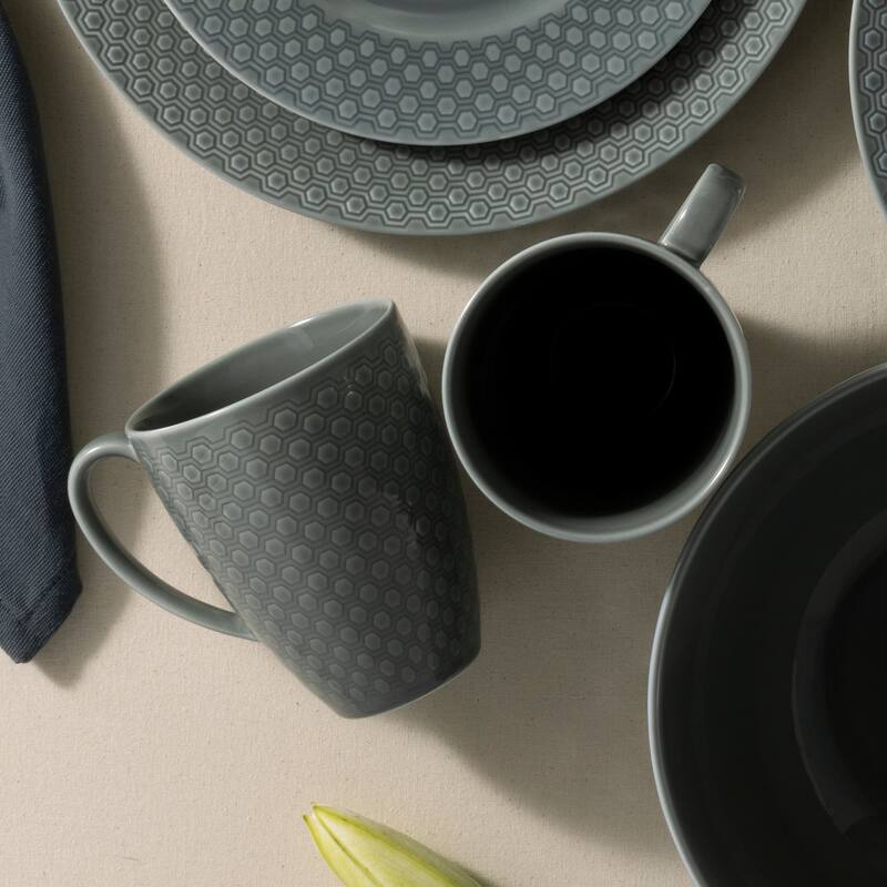Kikko Set of 4 Mugs, 16 oz.