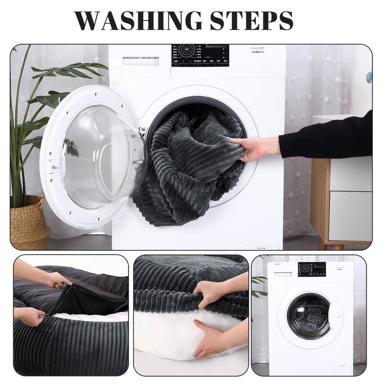 Eie Giant Dog Bed Washable Human Size Bed With Removable Cover