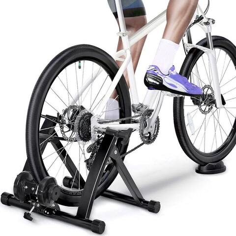 Bicycle Trainer Stationary Magnetic Bike Cycle Stand Indoor Exercise Training