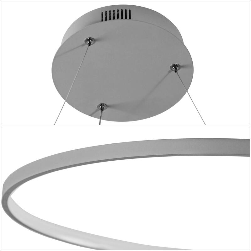 Kinsley Modern Bohemian Iron Integrated LED Pendant by JONATHAN Y