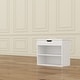 preview thumbnail 26 of 32, 24" Rustic Entryway Shoe Storage Bench Open Shelf (6 Pairs) Shoe Storage Cabinet