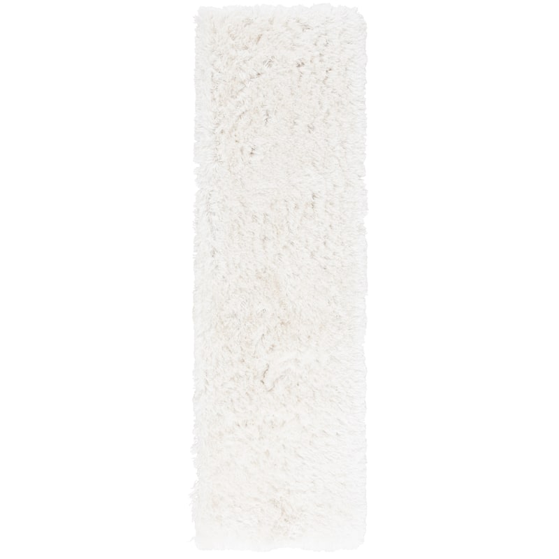 SAFAVIEH Handmade Vukosava Shag Guenevere 3-inch Extra Thick Rug