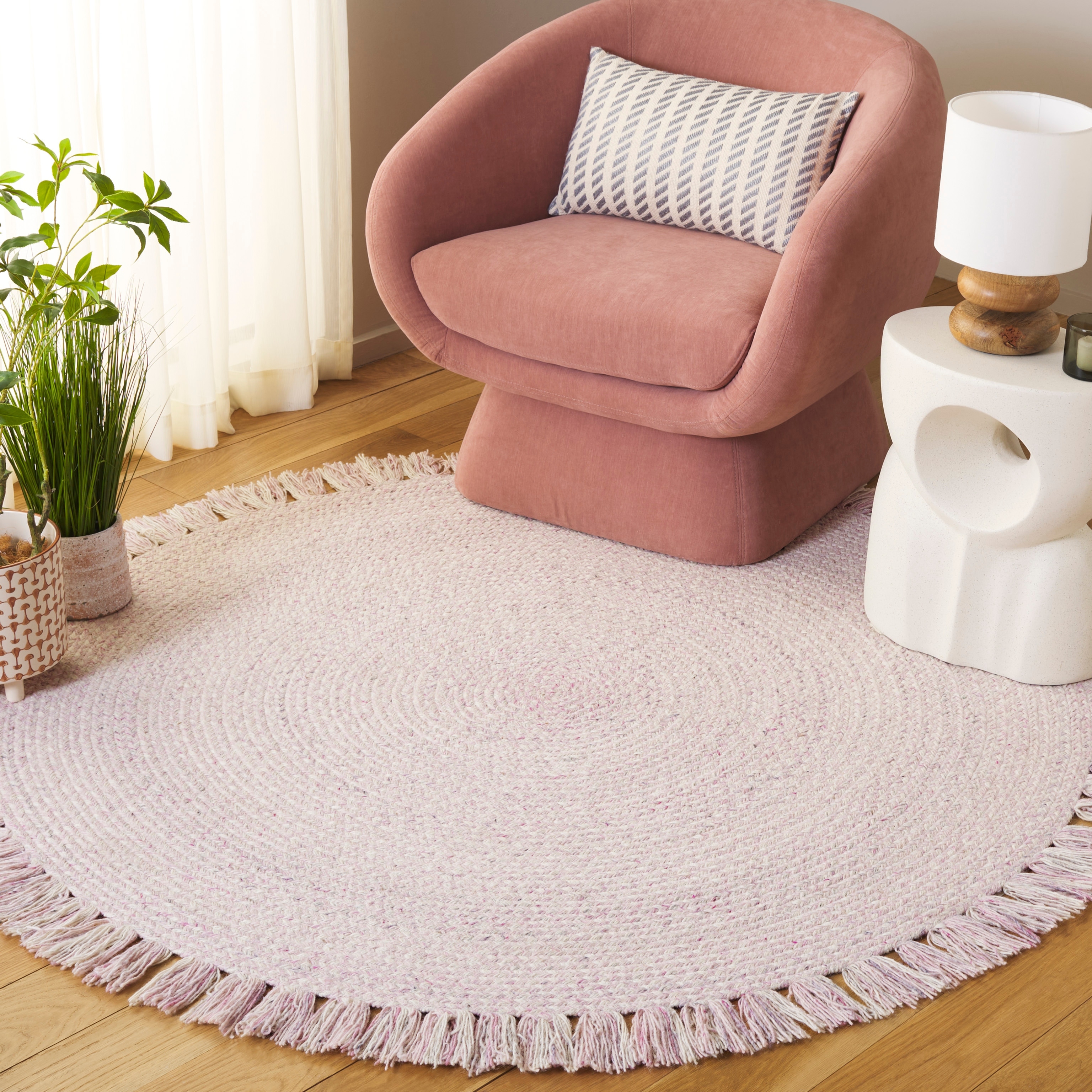 SAFAVIEH Handmade Braided Lindite Wool Rug
